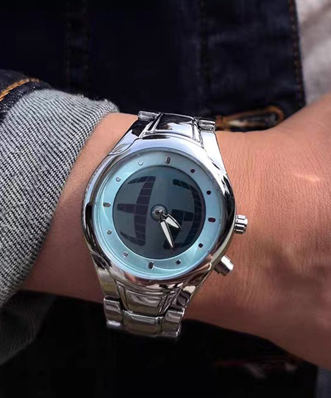 Red Stainless Steel Alloy Machinery Watches