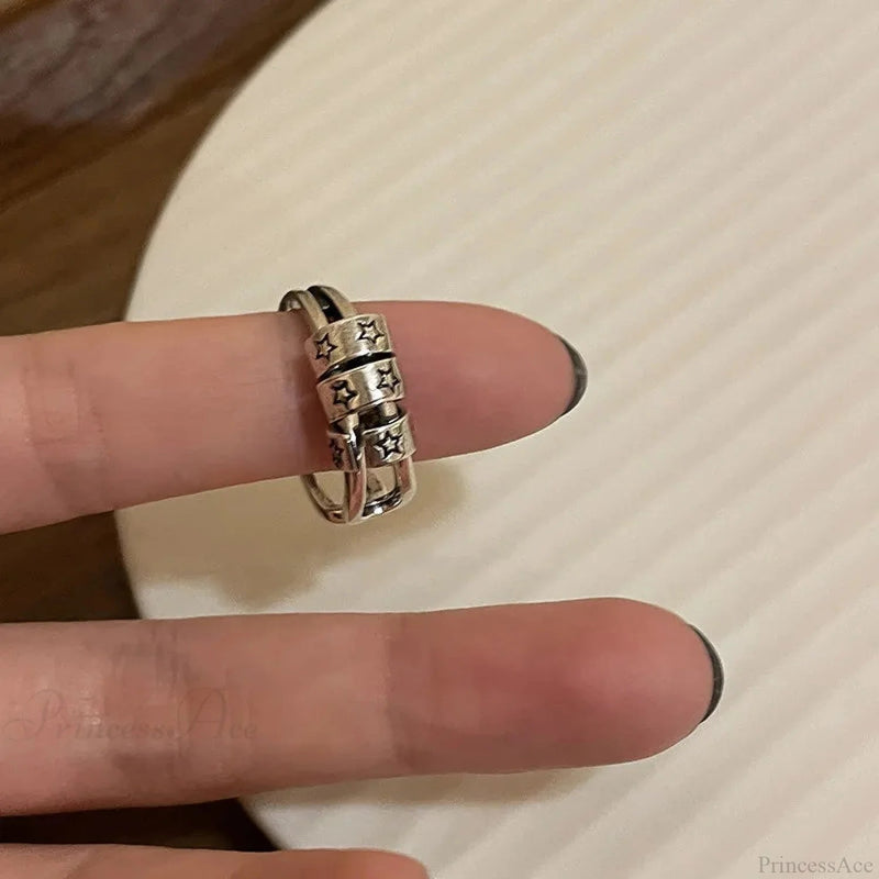 Gender-neutral Wings Skeleton Gothic Ring