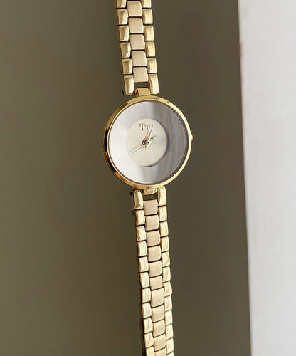 Unique Silk Stainless Steel Chain Hardlex Crystal Watches