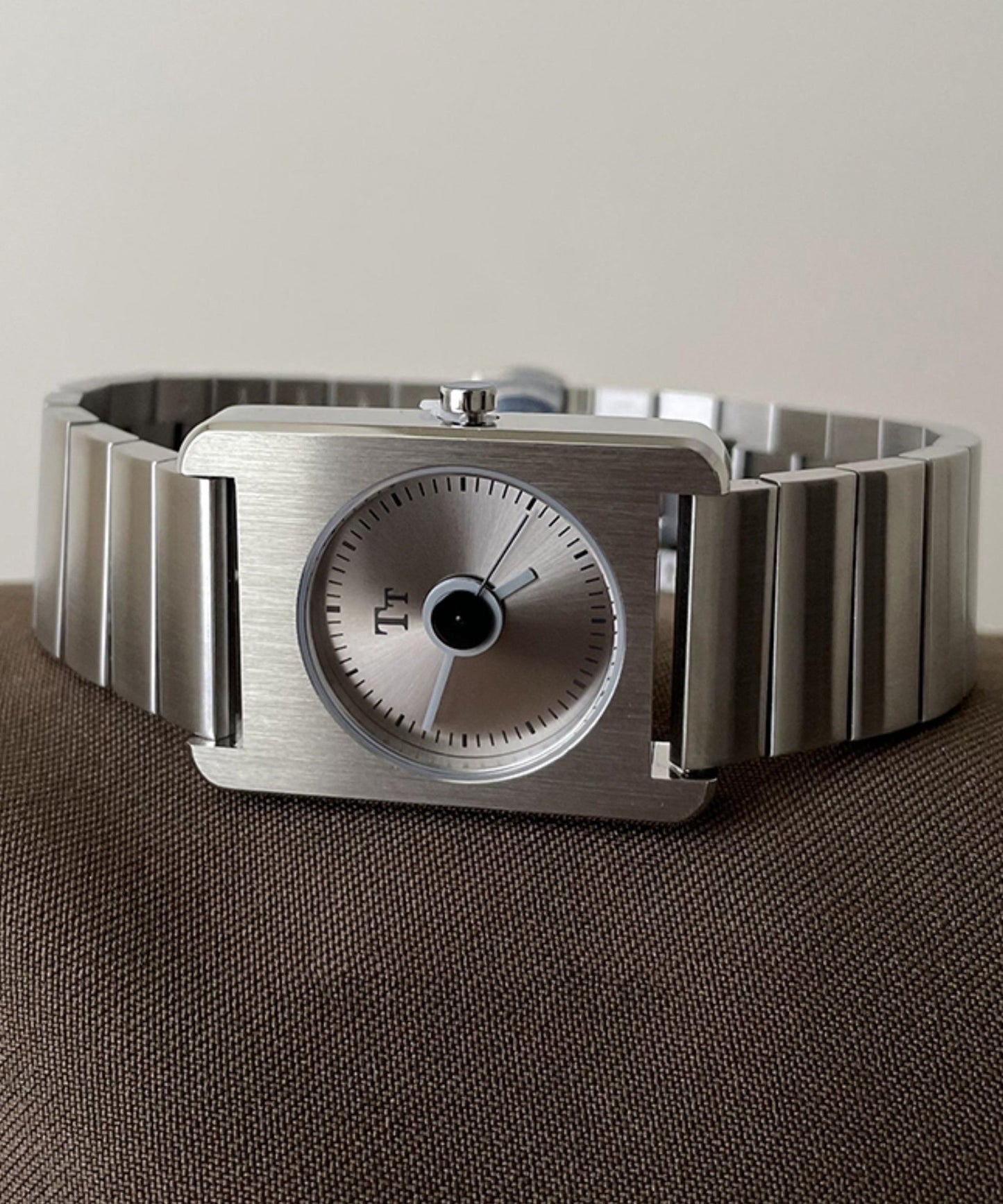 Silk Stainless Steel Square Waterproof Watches