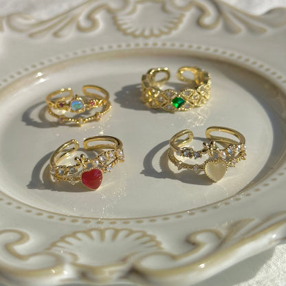 [sample ] Jaimie Heart Ring