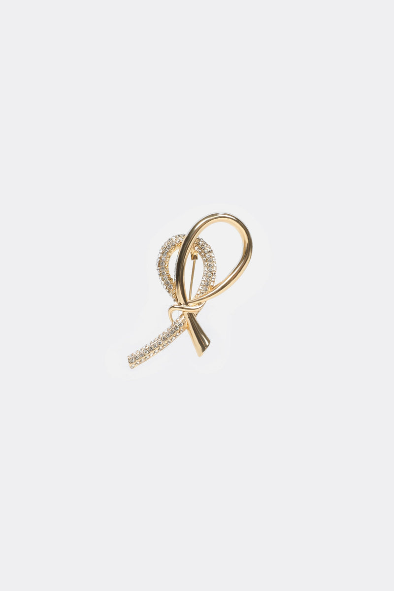 Irregular Metal Brooch