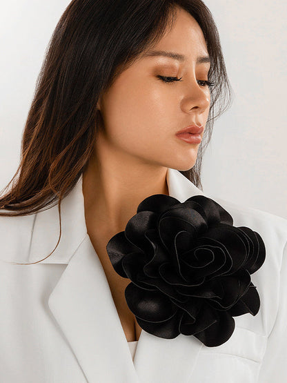 Flower Shape Color Brooch Accessories