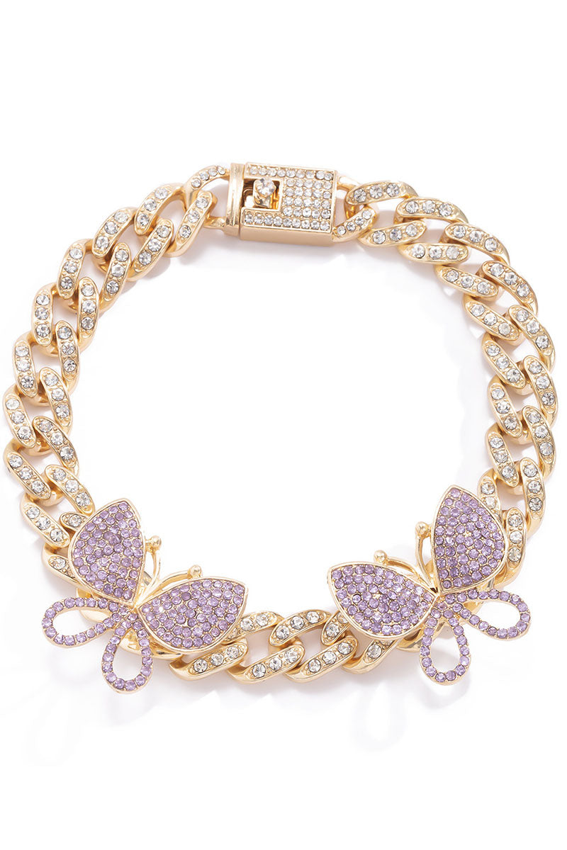 Daily Patchwork With Bow Anklet