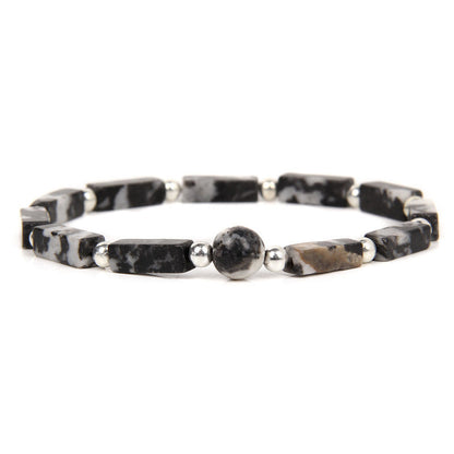 Natural Crystal Amethyst Bracelet for Spiritual Balance & Healing