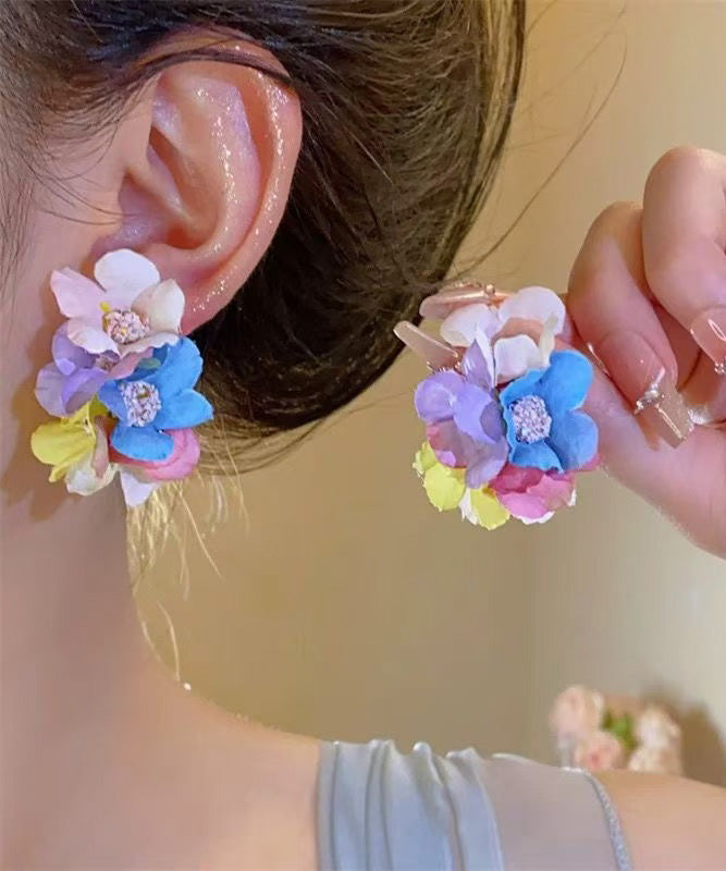 Flower Vacation Style Earrings