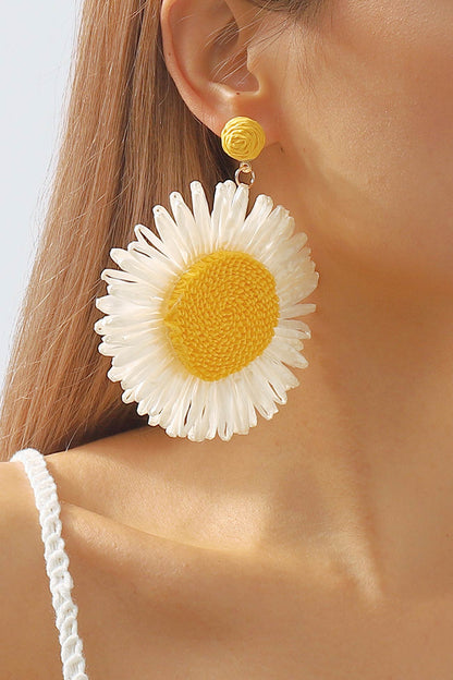 Raffia Braided Earrings