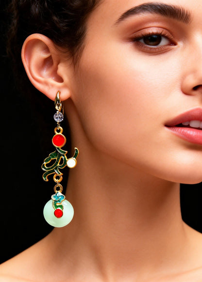 Boutique Jade Original Design Gilding Drop Earrings