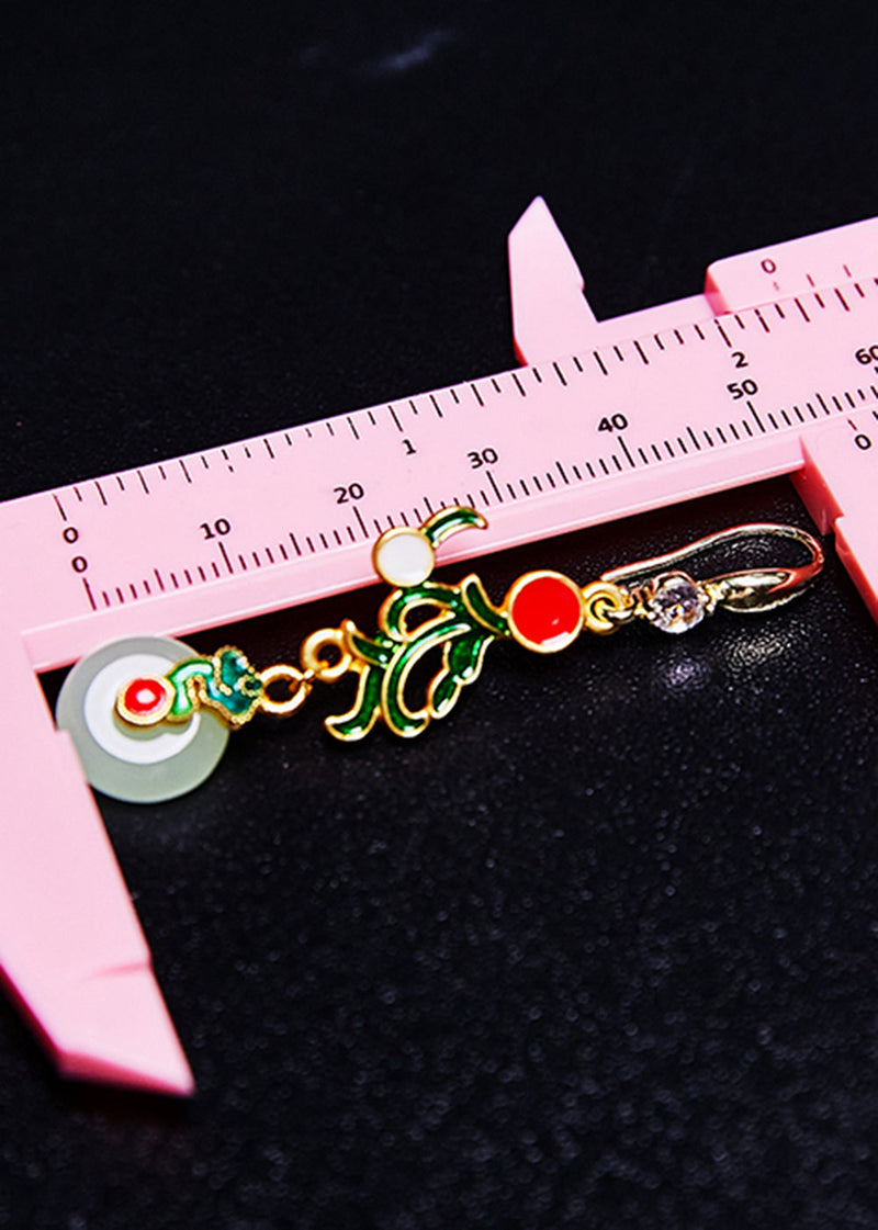 Boutique Jade Original Design Gilding Drop Earrings