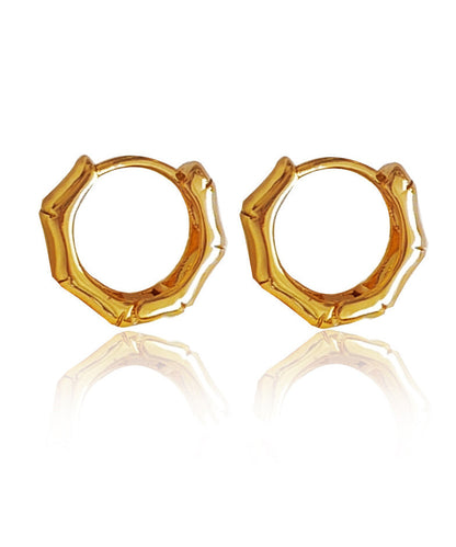 Gold Plated Hoop Earrings