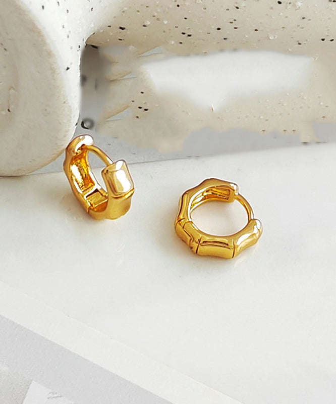 Gold Plated Hoop Earrings