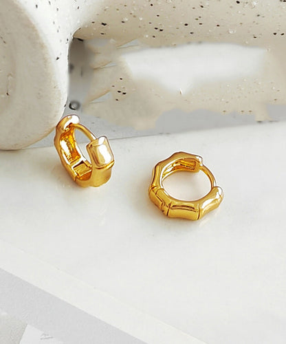 Gold Plated Hoop Earrings