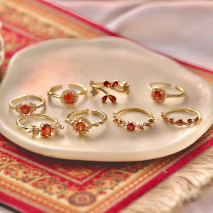 Twist Ruby Ring