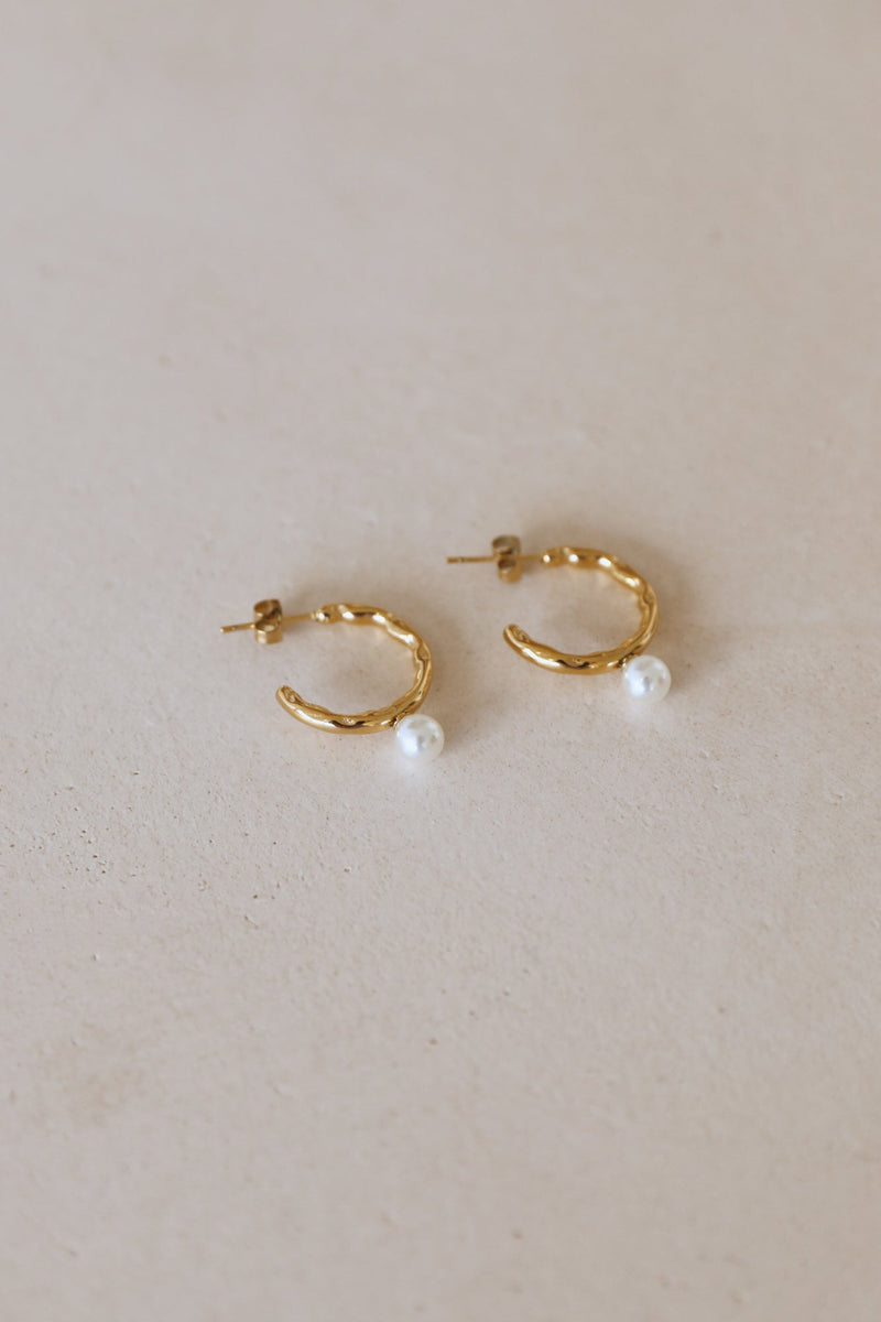18k Gold Plated Time for Vibes Earrings