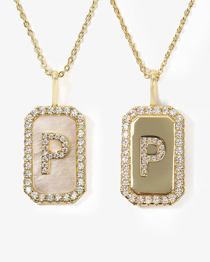 Love Letters Double Sided Necklace