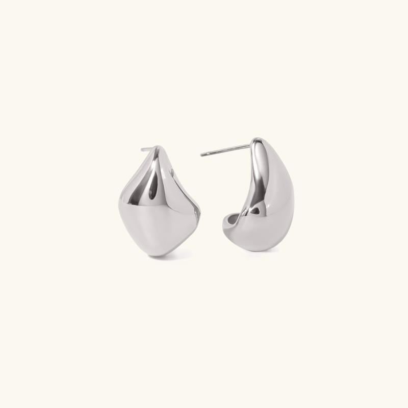 Miro Gold Dome Earrings