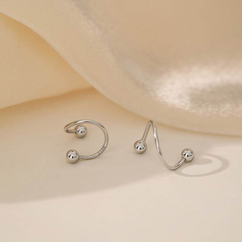 Karra Star Heart Cartilage Studs