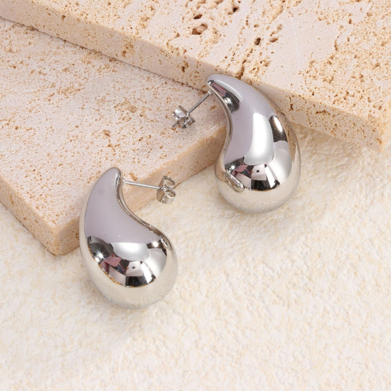 Andrea Geometric Drop Earrings