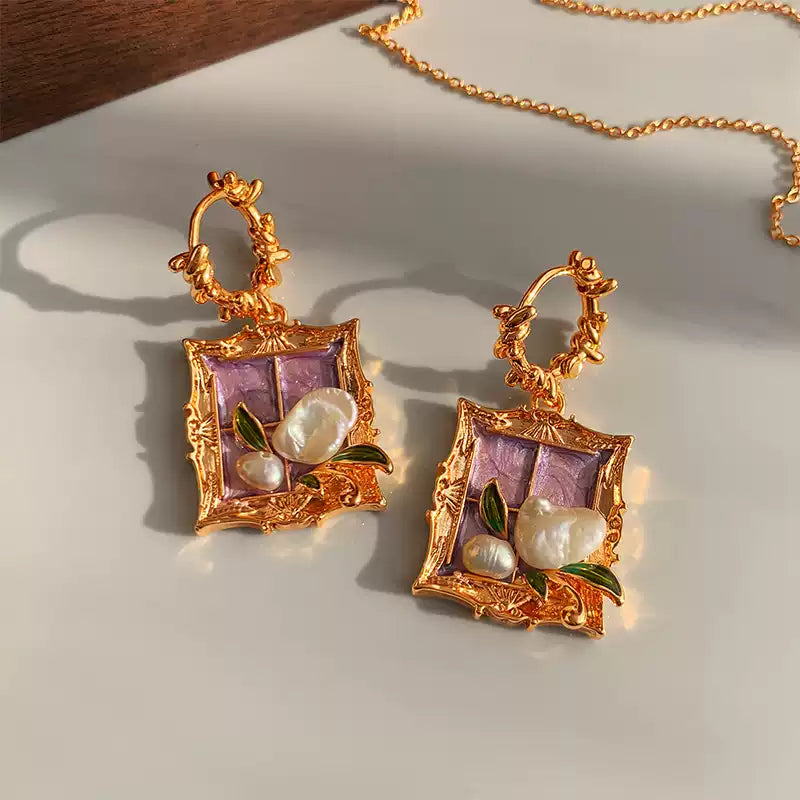 Serina Pearl Earrings