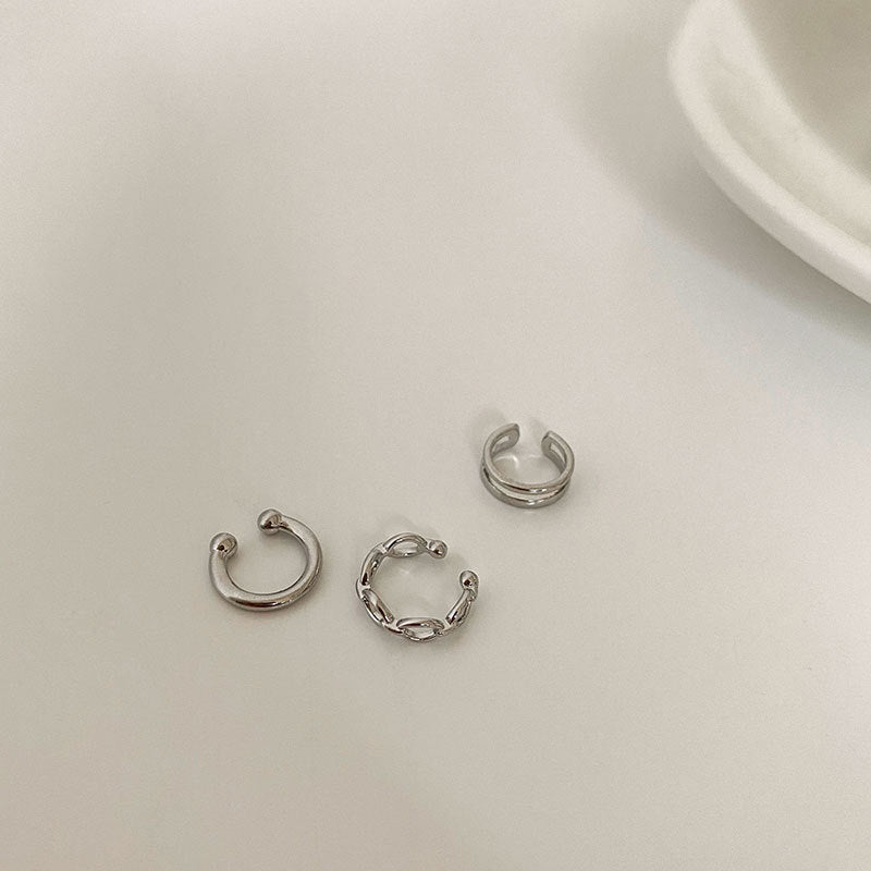 Arabelle Geometric Ear Cuff Set