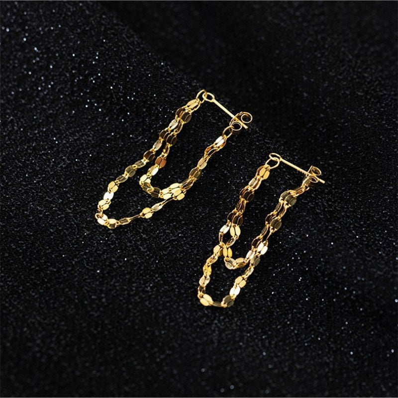 Maesyn Asymmetric Tassel Earrings