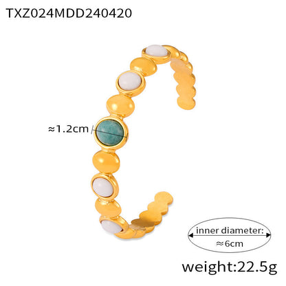 Zo Oval Stone Jewelry Set