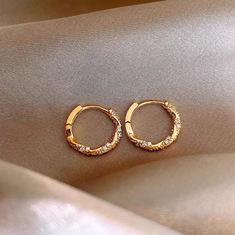 Pearl Hoop Earrings