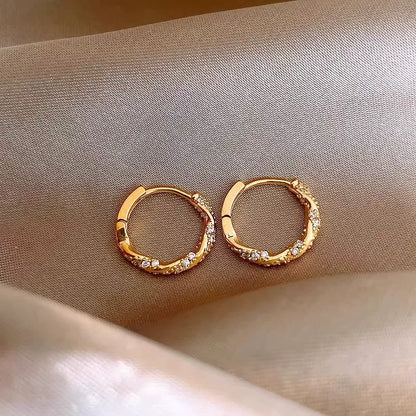 Pearl Hoop Earrings