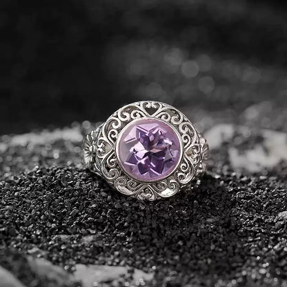 Skye Amethyst Ring