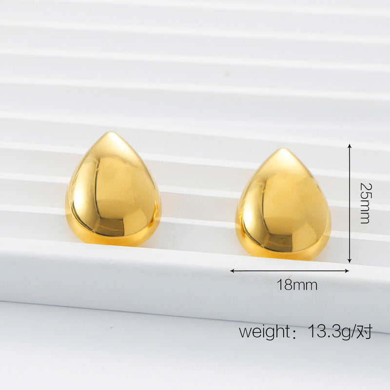 Andrea Geometric Drop Earrings