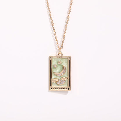 Erynn Gold-plated Tarot Necklace