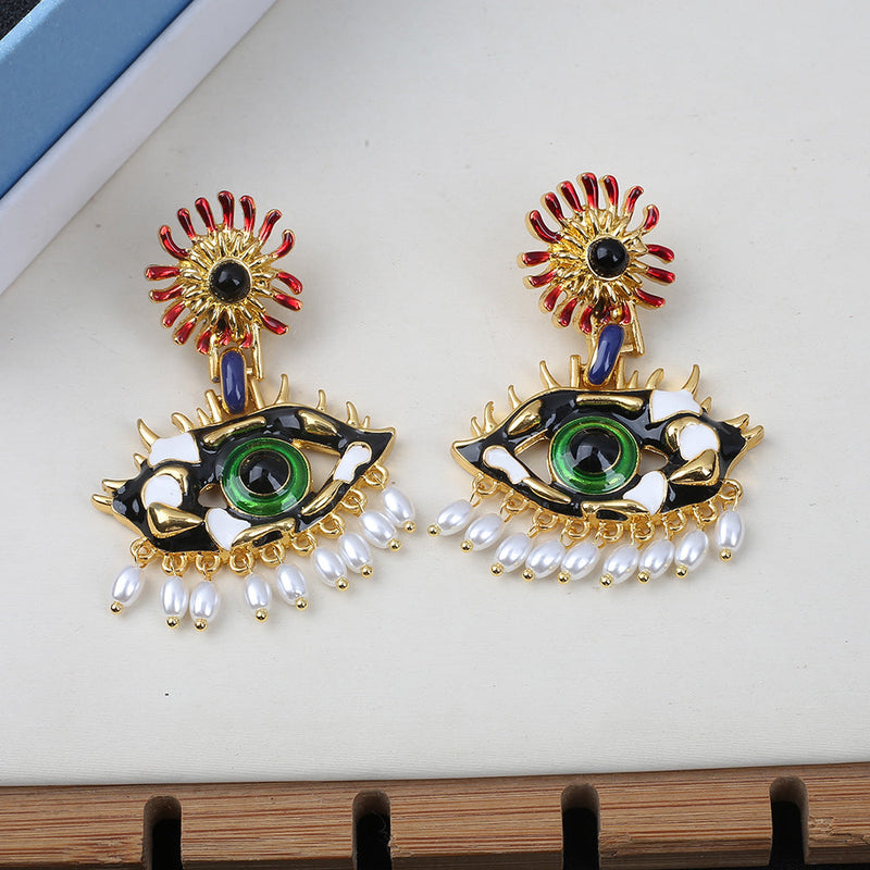 Devil Eye Statement Earrings