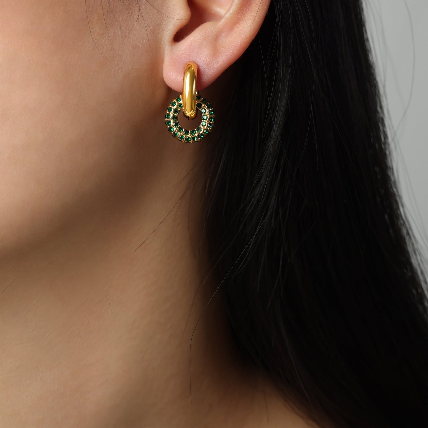 Wrenley Detachable Diamond Earrings