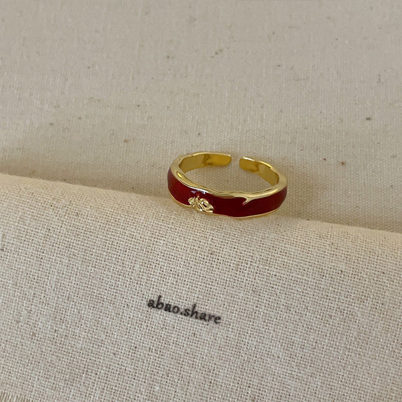 Ilaria Delicate Enamel Ring