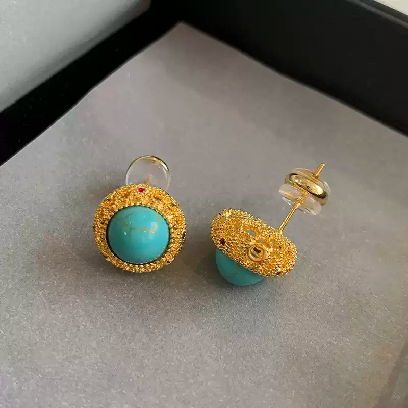 Aaron Turquoise Earrings