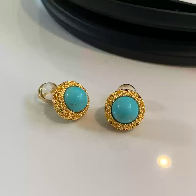 Aaron Turquoise Earrings