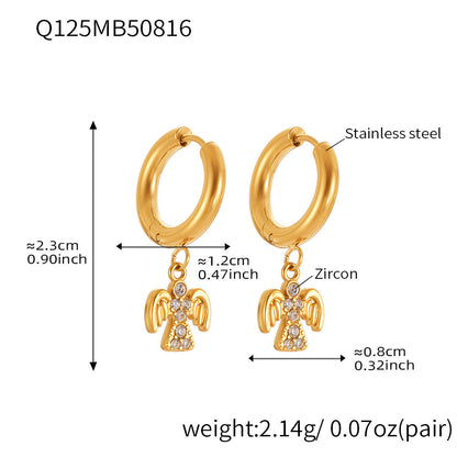 Draya Zircon Stud Earrings