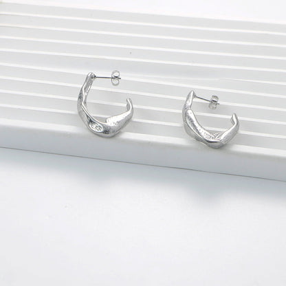 Andrea Geometric Drop Earrings