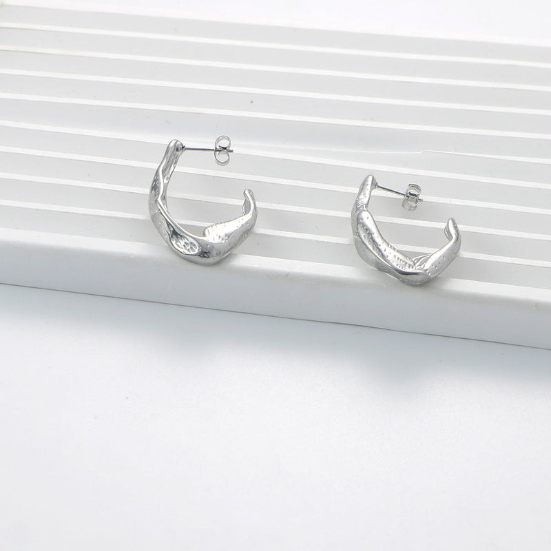 Andrea Geometric Drop Earrings