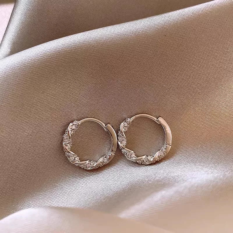 Pearl Hoop Earrings