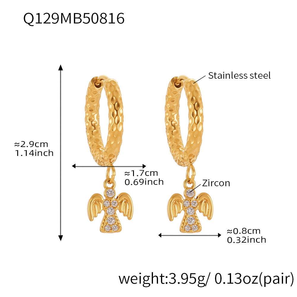 Draya Zircon Stud Earrings
