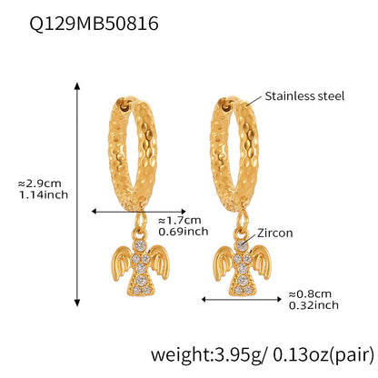 Draya Zircon Stud Earrings