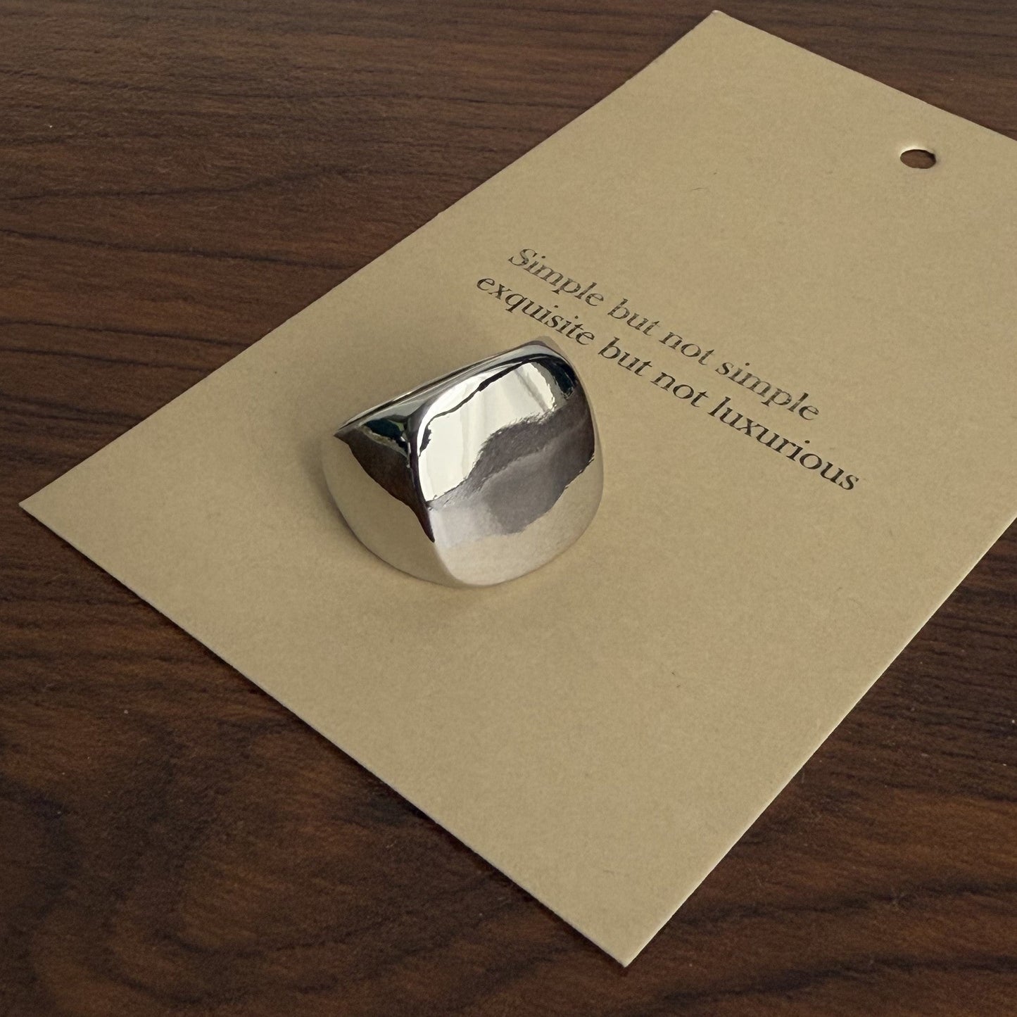 Keaton Sculptural Open Ring