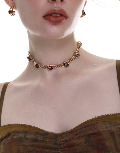Leena Garnet Necklace
