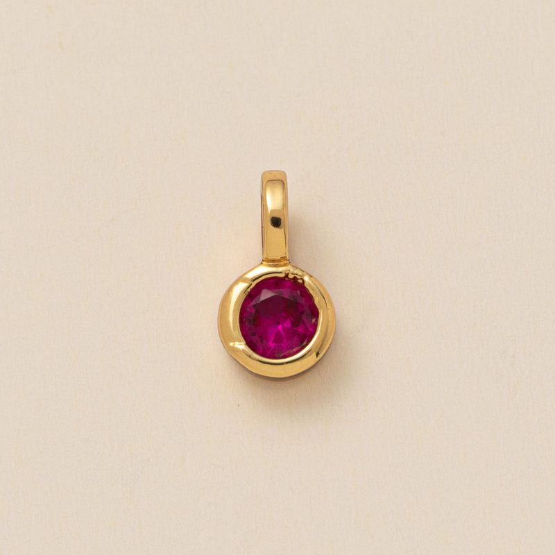 Gisselle Dainty Birthstone Pendant