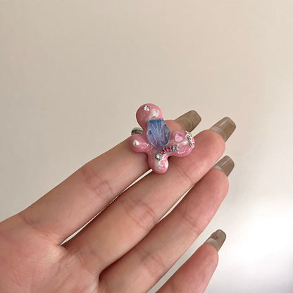 Indiana Enamel Butterfly Ring