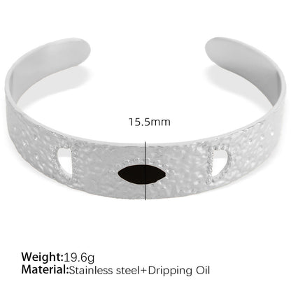 Amalie Enamel Cuff Bracelet