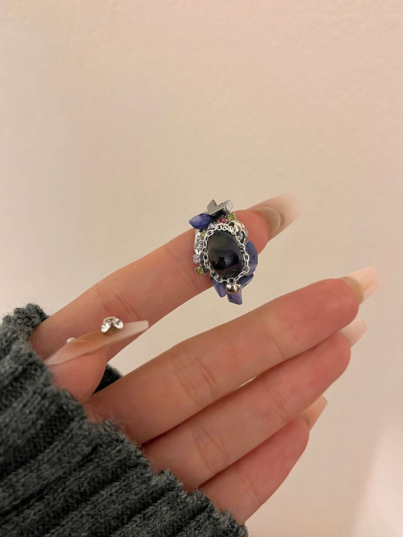 Lilyanne Natural Stone Ring