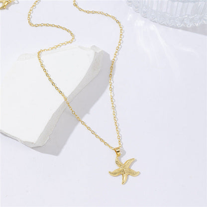 Karalynn Layered Starfish Necklace