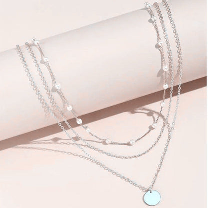 Baileigh Layered Pearl Necklace